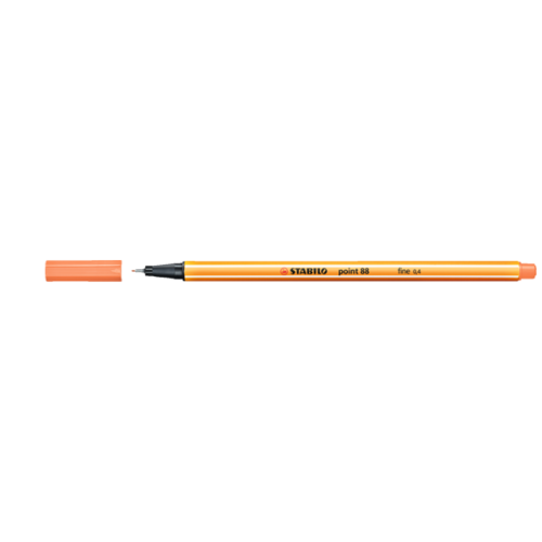 Stabilo 88/26 İnce Uçlu Keçeli Kalem 88 Point 0.4 Mm Kayısı (10 Lu Kutu)
