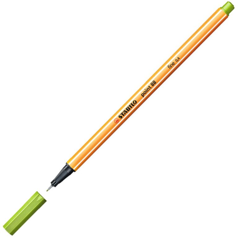 stabilo 88 33 ince uclu keceli kalem 88 point 0 4 mm elma yesil 10 lu kutu 238088.jpg