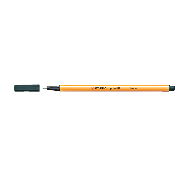 stabilo 88 63 ince uclu keceli kalem 88 point 0 4 mm zeytin yesili 10 lu kutu 238106.png