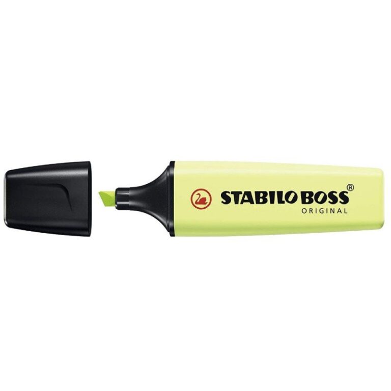 stabilo boss fosforlu kalem original pastel acik yesil 70 133 10 lu paket 325250.jpg