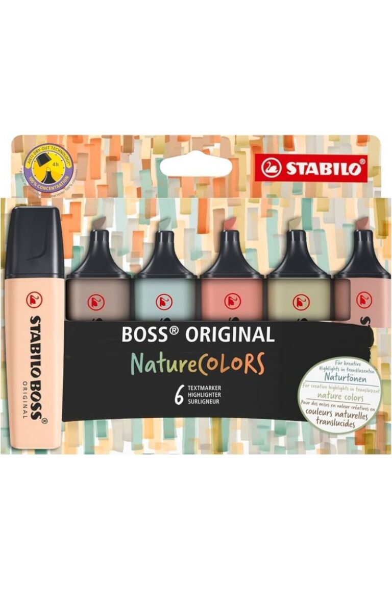 stabilo fosforlu kalem boss naturecolors 6er etui 70 6 2 2 469523.jpg