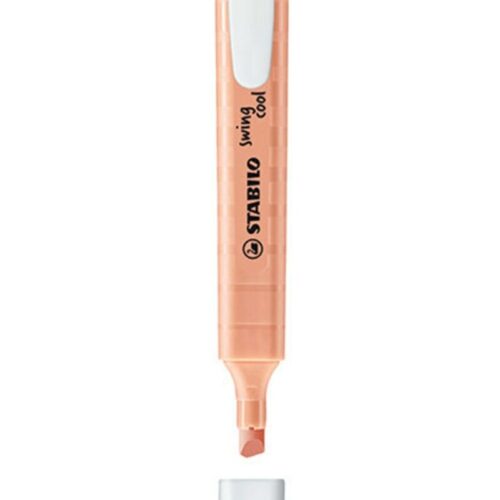 Stabilo Fosforlu Kalem (İşaret Kalemi) Swing Cool 1-4 Mm Kesik Uç Pastel Mat Turuncu 275/125-8 (10 Lu Paket)