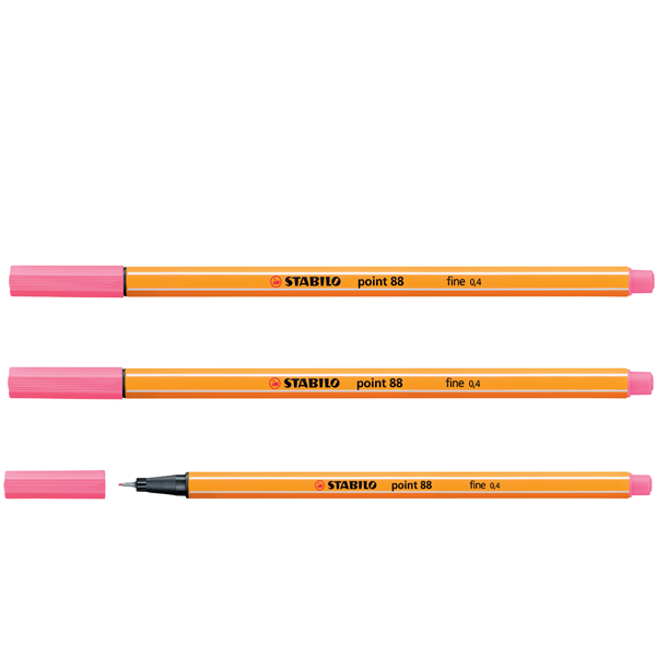 stabilo kece uc kalem 88 29 pembe 166538.png