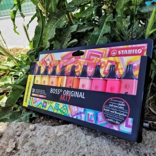 Stabilo Sıcak Renkler Fosforlu Kalem (İşaret Kalemi) 10 Renk Set Yeni 70/10-1-20
