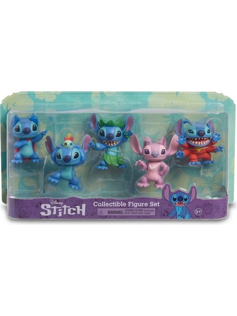 stitch oyuncak sevimli stitch 5'li figür seti ttc16000