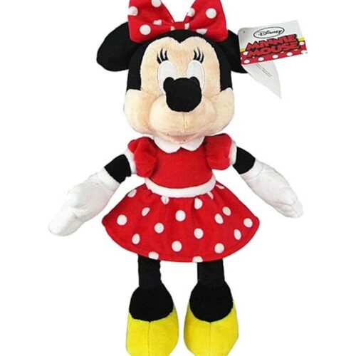 Sunman Oyuncak Minnie Kırmızı Elbiseli Peluş 25 Cm