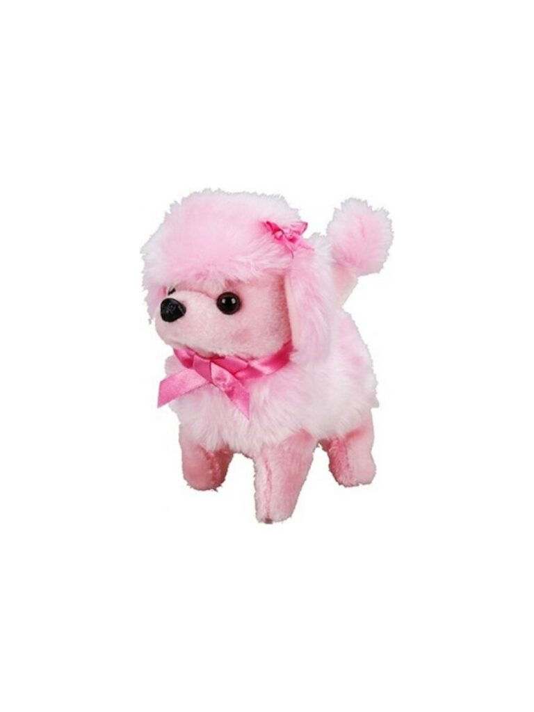 sunman oyuncak pelus sevimli pembe poodle hareketli sesli 499493.jpg