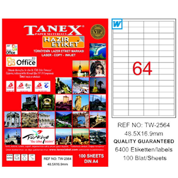 tanex lazer etiket 048 016 tw 2564 tw2564las10100 57367.png