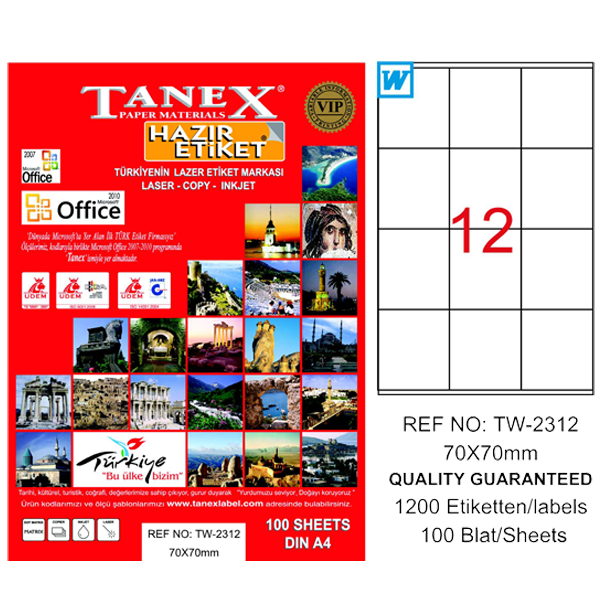 tanex lazer etiket 070 070 tw 2312 tw2312las10100 57355.png