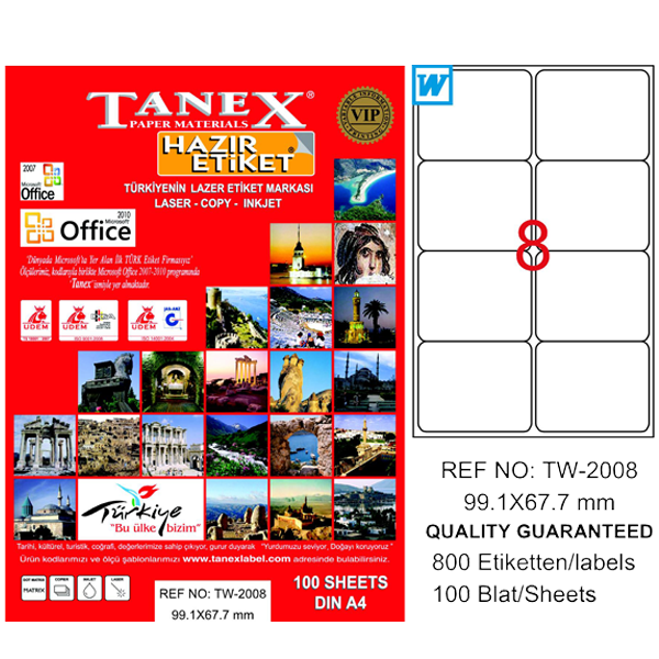 tanex lazer etiket 099 067 tw 2008 tw2008las10100 57324.png