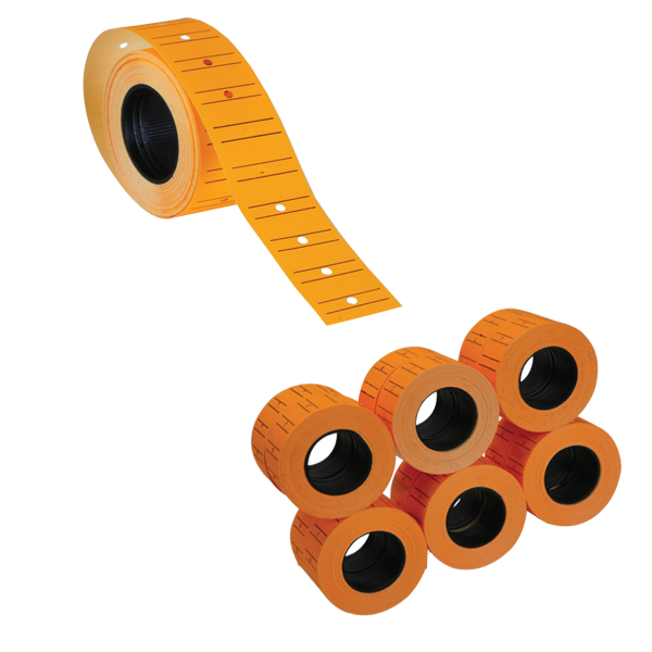 tanex makine etiketi 12 21 cizgili fos turuncu 6 li 1 paket 6 adet tnx1221570800 106145.png