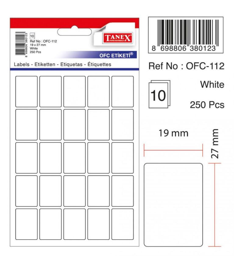 tanex ofc 112 ofis etiketi posetli 19x27 mm beyaz 10 lu paket 232672.jpg