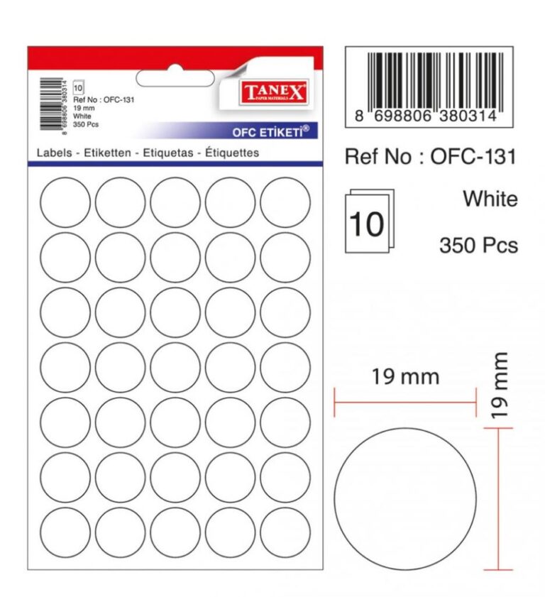 tanex ofc 131 ofis etiketi posetli yuvarlak 19x19 mm beyaz 10 lu paket 232678.jpg