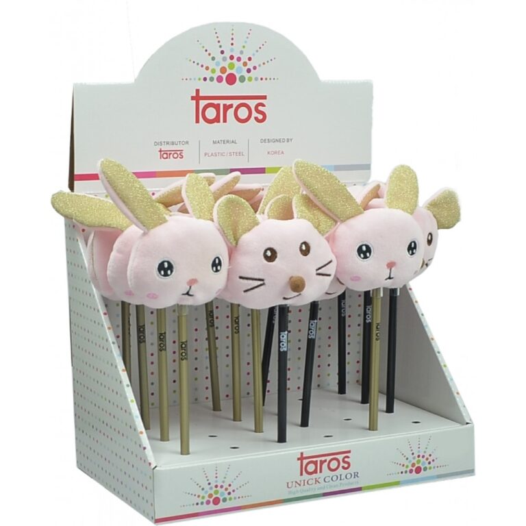 taros unick color kursun kalem sevimli fare tepeli 7710 16 li paket 483989.jpg