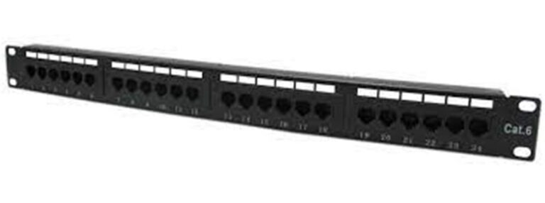 teldata 24 port cat6 utp patch panel dolu 472648.jpg
