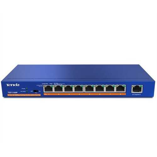 tenda tef1109p 9 port 8 port poe 10 100 switch 379809.jpg
