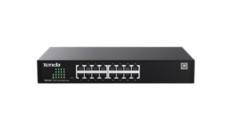 tenda teg2216d 16 port 10 100 1000 switch cloud yonetilebilir celik kasa switch 492555.jpg