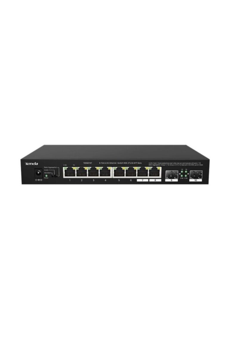 tenda tem2010f 8 port 100 1000 2500 mbps 2 port sfp switch celik kasa rack mount 460298.jpg