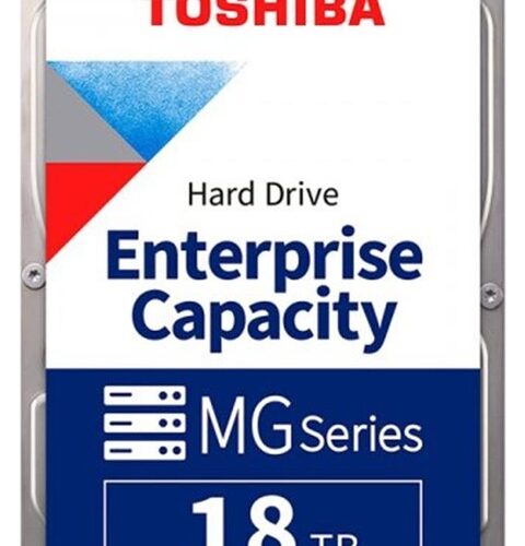Toshiba 18Tb 3.5" Mg11Aca18Te-V Aı Sata 3.0 7200 Rpm 7-24 Güvenlik-Ent Harddisk
