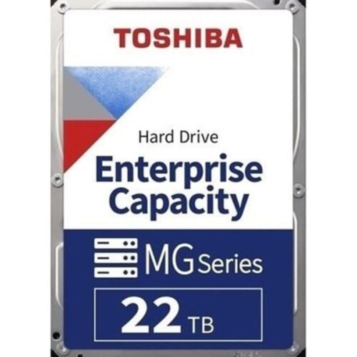Toshiba 22Tb Mg10 3.5" Mg11Aca22Te 7200 Rpm 512 Mb Sata3 Enterprıse Nas ve Güvenlik Diski