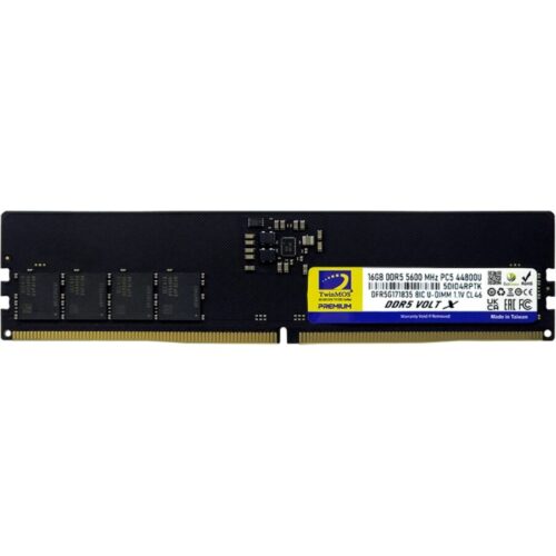Twinmos Tmd516Gb5600U46Wo 16 Gb Ddr5 5600 Mhz Cl46 Masaüstü Bellek