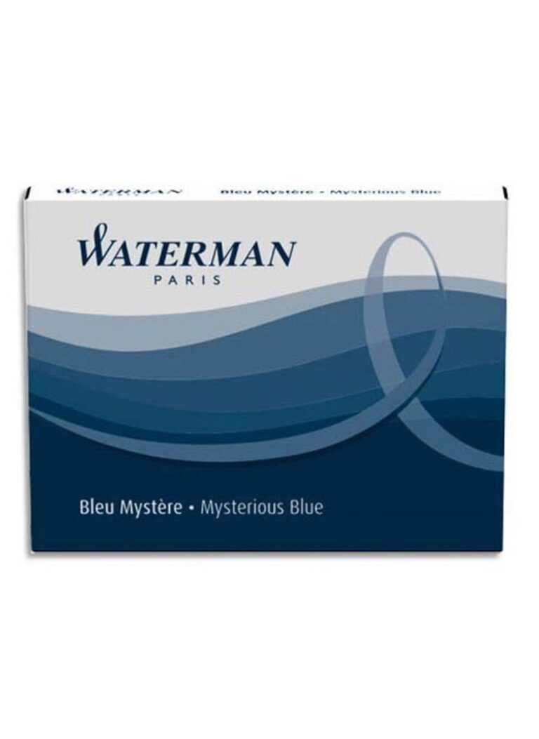 waterman dolma kalem kartusu 8 li siyah mavi s0110910 384242.jpg